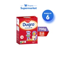 [Bundle of 6] Dumex Dugro Stage 4 Growing Up Kid Milk Formula (700g)