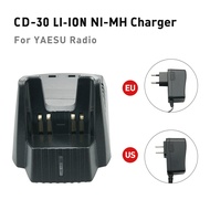 【CDQ-48】FNB-V67LI Li-ion Battery CD-30 Desktop Charger for YAESU Vertex VX-160 VXA-210 VX-150 FT-60R
