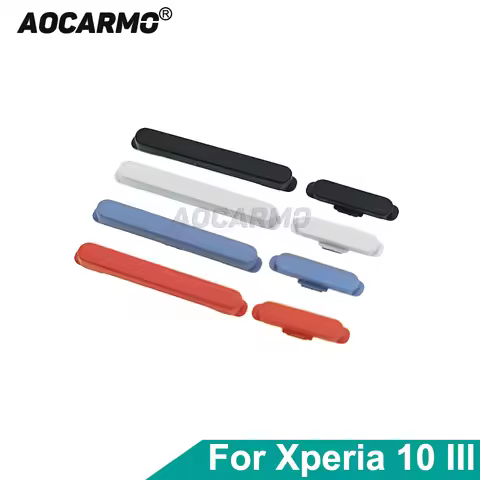 Aocarmo For Sony Xperia 10 III X10iii Volume Key Voice Assistant Button Switch XQ-BT52 XQ-BT44 SO-52