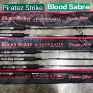 Piratez strike Blood Sabre spinner rod spinning piratez strike spinning