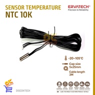 NTC 10k 1% 3950 Black probe sensor Thermistor waterproof3m