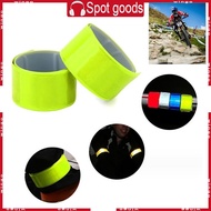 WIN 4Pcs  Visibility Reflective Wristbands Ankle Bands Safety Gears for Running