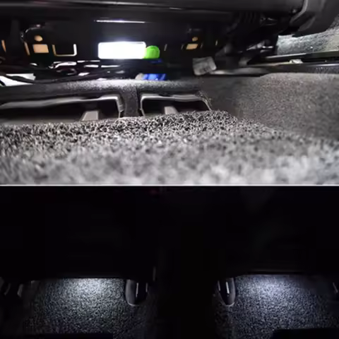 LED Footwell Light Foot Lamp Cable Wiring Harness for PASSAT B7 B8 CC Golf 7 MK7 7.5 Jetta Tiguan MK