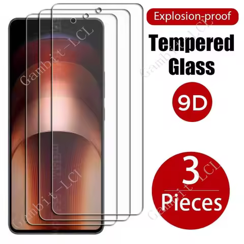 3PCS 9H Original For Vivo iQOO Z9 Turbo Tempered Glass Protective On iQOOZ9Turbo Z9Turbo V2352A 6.78