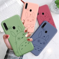 Softcase For Oppo A9 2020 A5 2020 A91 2020 A92 A52 A92S A31 2020 Reno 4Z 5G Ghibli Miyazaki Hayao Original Liquid Soft Silicone Handphone Case Casing Tonari no Totoro Shockproof Full Cover