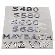 Mercedes-Benz Maybach Logo S480 Gls580 S680 Modified Maybach Car Logo cacO