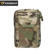 IDOGEAR Tactical Sundries Pouch MOLLE EDC Multi-function Recycling Utility Bag Micro Med Kit Tactica