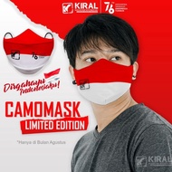 Masker Kain 3 Lapis Fashion Pria Camomask Camo Masker Ventilator 4d 3d