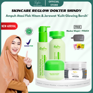 Paket Reglow Skincare Dr Shindy Original BPOM Free Pouch dan Masker Wajah Skincare Glowing Penghilan