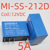 Relay MI-SS-212D 12V 8 Pins 5A