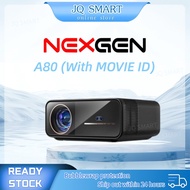 NexGen A80 4K Projector Android 11 with Dual WIFi Band Auto Focus