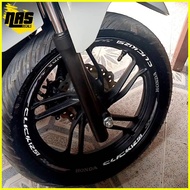 ❂ ▥ ◫ HONDA CLICK 125i Mags Sticker Decals sa Rim Gulong for Motorcycle click 125i 150