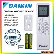 [] DAIKIN Aircond Air Cond Air Conditioner Remote Control Suitable For FTV-A Series (3P593972-1)