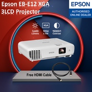Epson EB-E12 XGA 3LCD Projector (Replaced EB-E01)