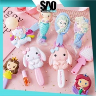 Sao - F5818 Character Pattern Children's Comb/Anti Static Negative Ion Massage 3D Comb/Cute Motif Gi