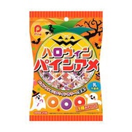 +東瀛go+ 萬聖節 期間限定 PINE 派恩 三色鳳梨風味糖 100g 硬糖 圈圈糖 造型糖 派對 日本原裝 日本進口