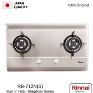 KOMPOR TANAM COD RINNAI KOMPOR GAS TANAM RINAI 2 TUNGKU STAINLESS RB