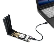M.2(M.2) 3G/4G/5G Module to Type C /USB 3.0 Adapter with NANO SIM card Slot for RM500Q/RM500U /GM800