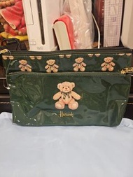 Harrods 泰迪熊化妝包