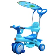 Large Beige Blueprint Children's Tricycle Bicycle 1-3-4-2-5-6 Years Old Kids Baby Bicycle Boys