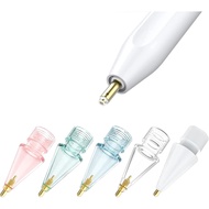 Transparent Pencil Tips For Apple Pencil 1/2 Gen  Crystal Diamond Pad Pencil 1/2 Replacement Stylus Pen Nibs
