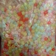 8MM MIXED BROKEN STONE BEAD 1 POUND