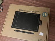 小型 學習板 One by Wacom 新手繪圖版 含安裝光碟 電腦手寫板