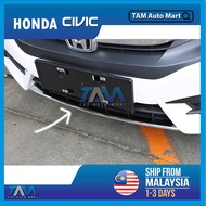 Honda Civic X Front Bumper Lower Chrome Garnish Lower Bumper Molding Cover Trim For Civic FC (2016 - 2021) TAM Auto Mart