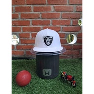 New Era 59Fifty Raiders NFL White 7 preloved