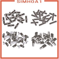 [Simhoa1] 20Pcs Shelf Bracket Pegs Iron Metal Shelf Pins for Shelves Wardrobe Cupboard