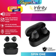 Infinity By Harman Spin One TWS True Wireless Bluetooth Earbuds