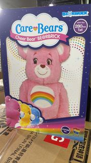 Medicom Be@rBrick Bearbrick Care Bears Cheer Bear 400%