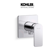 KOHLER Parallel exposed shower valve cold polished chrome K-38170T-4CD-CP