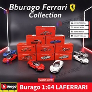 1:64 Bburago Ferrari Series Alloy Car Model ENZO LAFERRARI 812 MONZA SP1 F40 F12tdf 458 SPECIALE Die