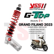 โช๊คหลัง YSS G-TOP Grand Filano2023 ประกันศูนย์2ปี โช๊คแก๊สแท้ มีใบกำกับภาษี จัดส่งเร็ว ✅ แถมเสื้อYS