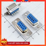 [10 Pieces]- DB9 Port Female 9 Pins 2 Rows Solder Wire Connector ChipViet Store
