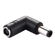 DC 7406 Male to DC 7406 Female Connector Power Adapter for HP Laptop Notebook, 90 Degree Right Angle