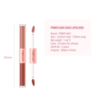 Pinkflash Double sense 2 in 1 matte lipstick/duo lipgloss