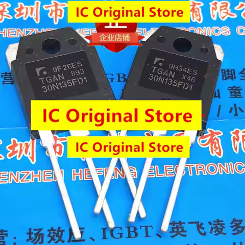 TGAN30N135FD1 New Import TO-3P 1350V 30A 30N135FD1 Induction Cooker IGBT Tube MOS Field Effect Tube 