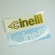 Cutting sticker folding bike sticker road bike fixed bike cinelli vinyl