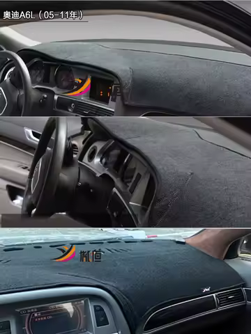 For Audi A6 A6L S6 4Z8 C6 4F2 2005-2011 Car Dashboard Mat Accsesories Anti-reflective Anti-slip Anti