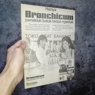 Iklan Jadul Obat Bronchicum