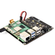 New

 Raspberry Pi 5 PCIe to 4-CH M.2 NVMe 4-Ports SSD Board HAT Pi5 Four-Times