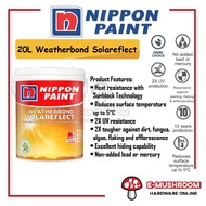 20L Nippon Paint Weatherbond Solareflect Exterior Paint /Cat Luar/Nippon Exterior Paint/Solar 10Years Warranty