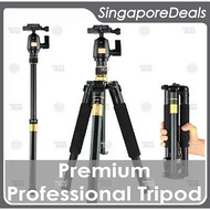 BEIKE Q555 / Q111 PROFESSIONAL DSLR CAMERA TRIPOD + MONOPOD + BALL HEAD WITH CARRY CASE