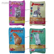 ◈♚power cat 7kg ocean / tuna / kitten / chicken power cat 8kg super premium cat food makanan kucing