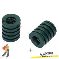 PA-HOME 2pcs Heavy Load Spring, 30mm Long OD 25mm Mould Die Spring, Mechanical Parts Green​ ID 12.5m