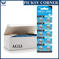 【MY Ready Stock】LR44 AG13 LR41 LR43 LR626 LR1130 AG10 AG4 AG3 377 Alkaline Button Cell Watch Battery