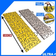 180x60x5cm Mickey Mat Exercise Aerobics Stretching Yoga Folding Gymnastics Carpet Mattress Backrest 