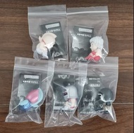 全新 筋肉人 扭蛋 全5種 Machiboke 呆坐 等待